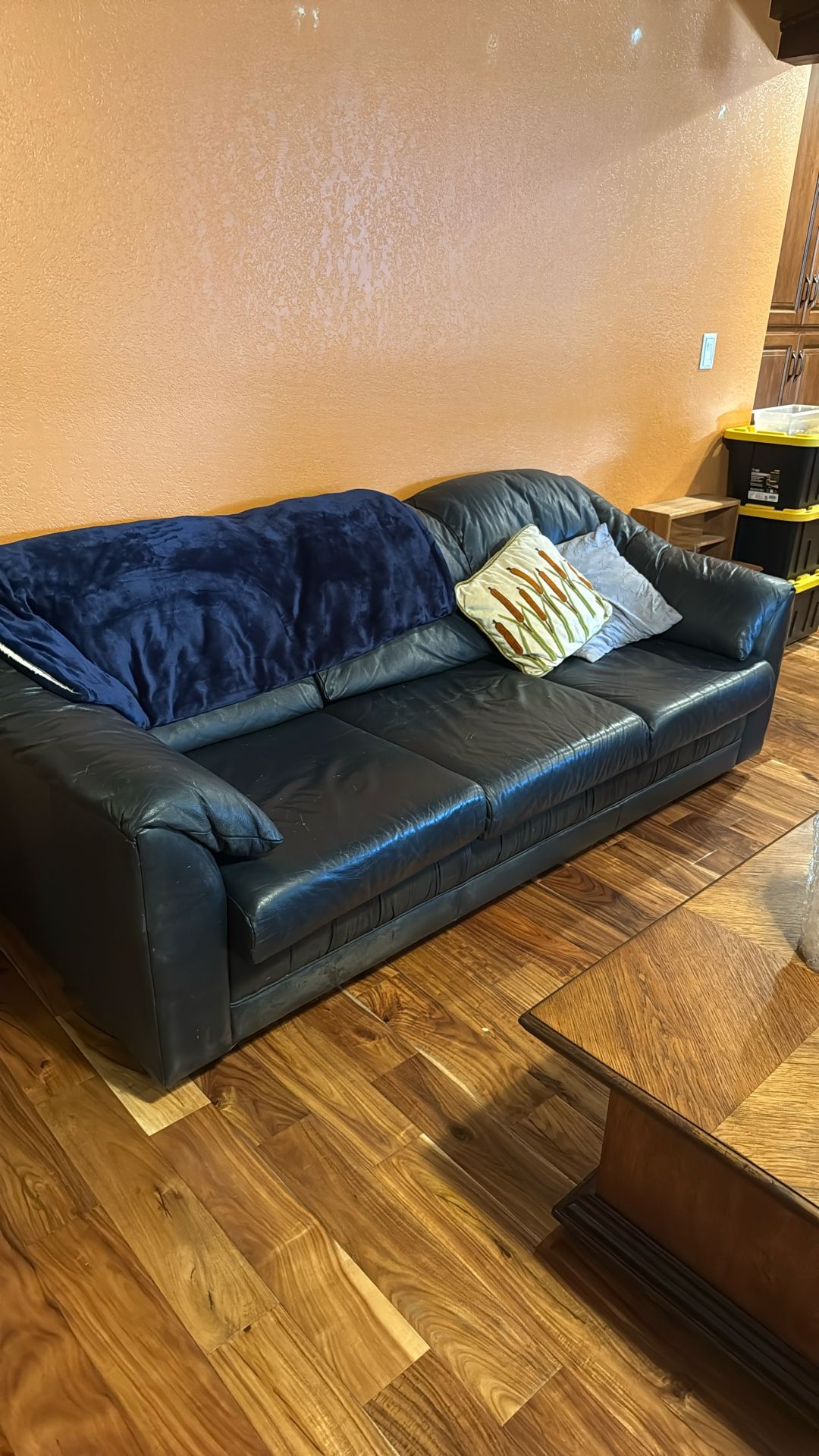 Leather Couch And Loveseat