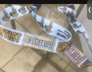 Lollapalooza Artist Wristbands For Sale 
