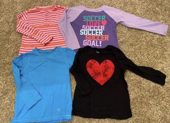 Girls 5T shirt lot