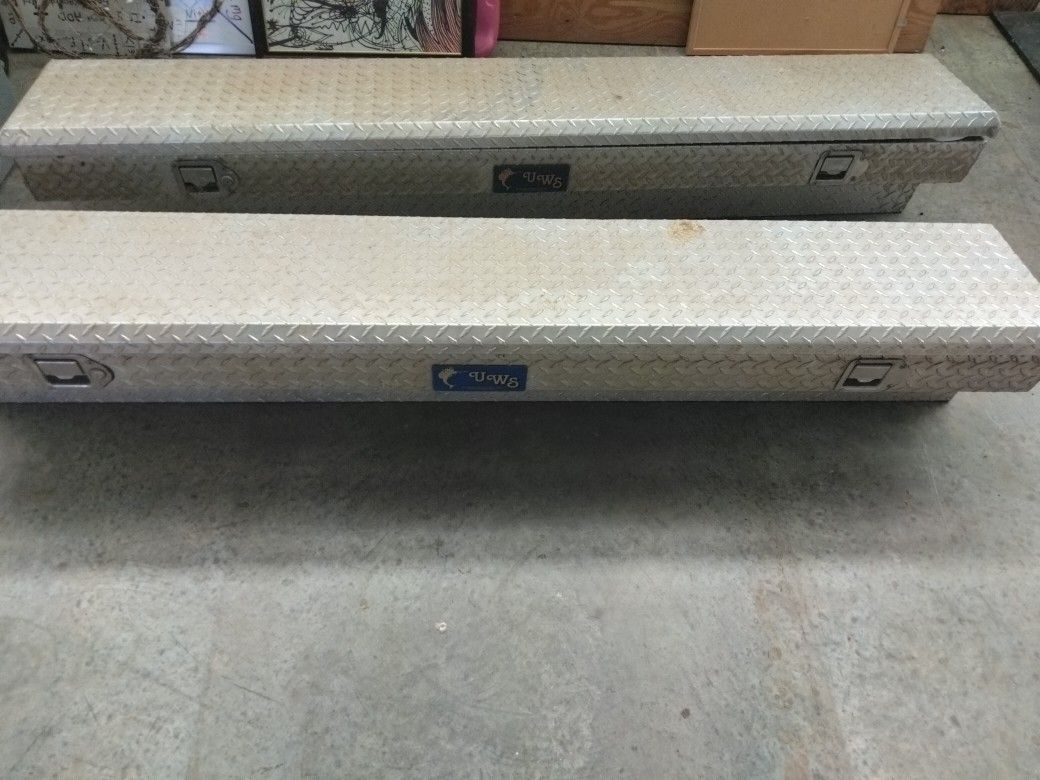 6' Aluminum Side bed Tool Boxes