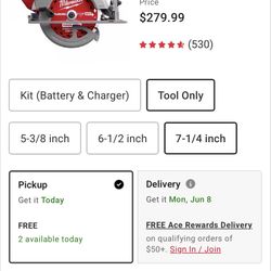 M18 FUEL 18V Lithium-Ion Brushless Cordless 7-1/4 in. Circular Saw
