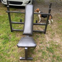 Heavy Duty, Weight Bench With Incline