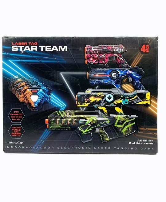 Laser Tag 4 Pack