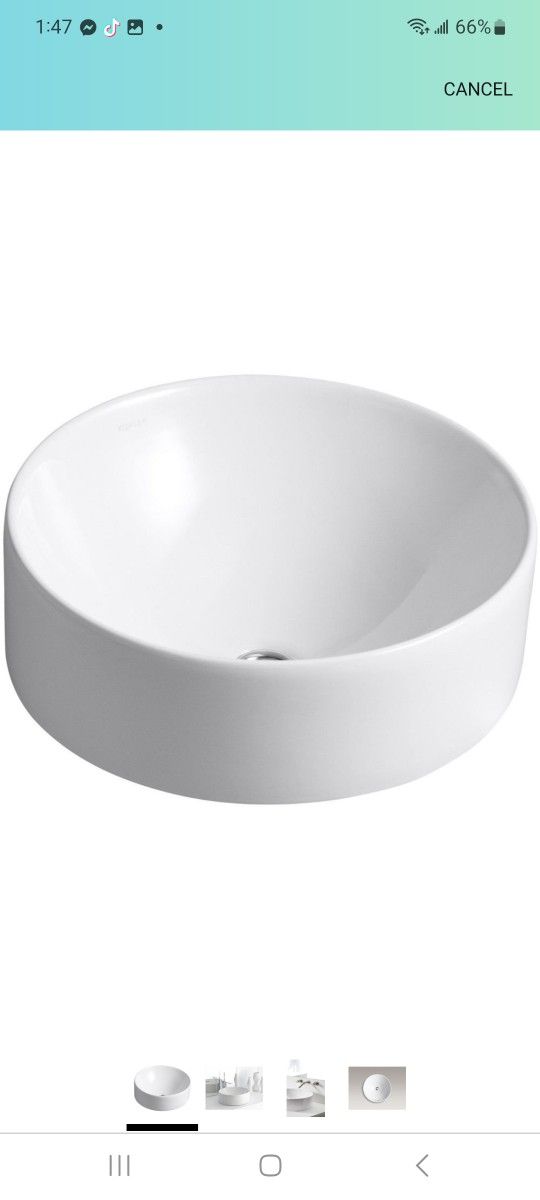 KOHLER Vox Round Vessel