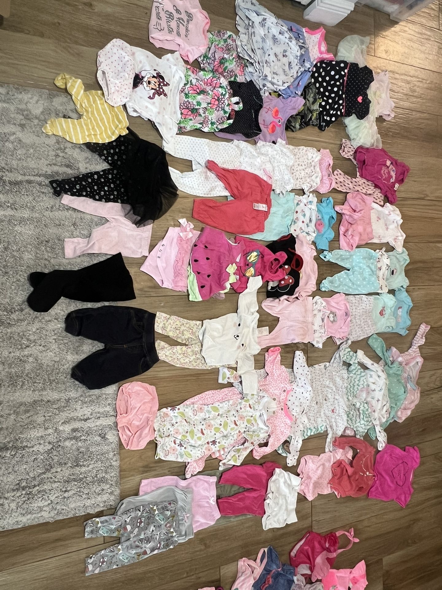 0-3, 3-6 Month Baby Girl Clothes