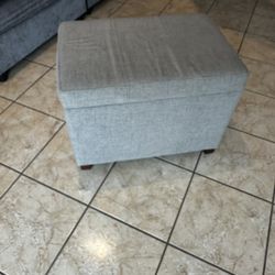 Beige Ottoman
