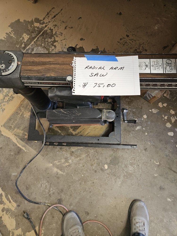 radial arm saw