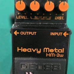 Boss Heavy Metal Guitar Effects Pedal WAZA CRAFT