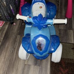 Frozen Toddler Bike Comes With Charger 