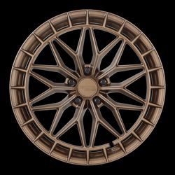 18X8 KATANA KR12 Matte Bronze Wheels
