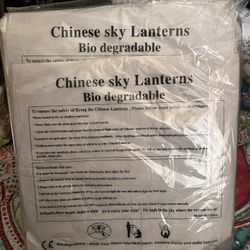 Chinese Paper Lanterns $10