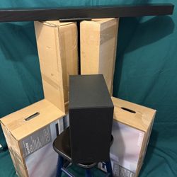 Samsung (HW-B73CD) 5.1 Ch. Soundbar Home Theater System- Adaptive Audio, Game Mode, Bluetooth 