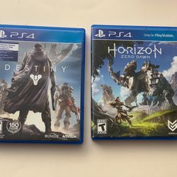 Horizon Zero Dawn & Destiny for Sony PS4