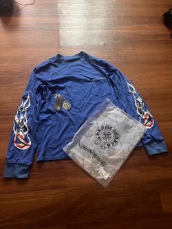 Blur chrome hearts shirt