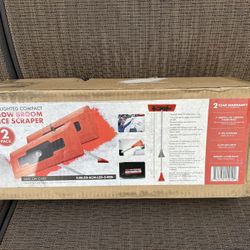 New Snow Joe LED Snow Broom & Light Scraper (2 Pack)