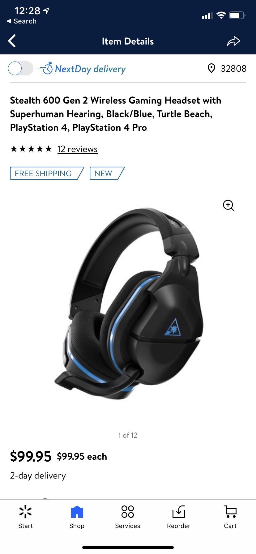 Gaming Headset wireless Turtle Beach PS4