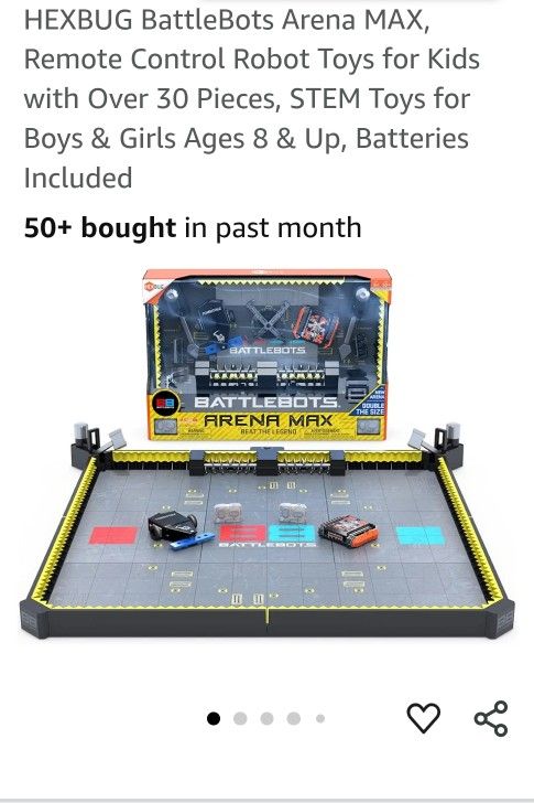 Battle Bots And Arena