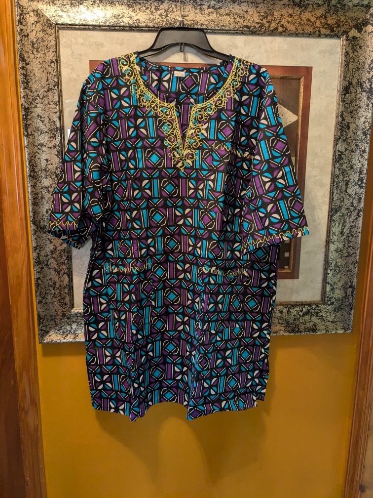 Embroidered Dashiki West Africa