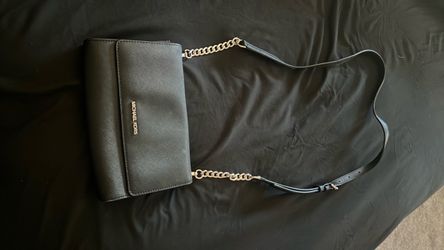 Michael Kors Black Saffiano Leather Crossbody Bag