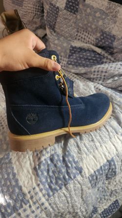 Timberland waterproof American navy size 12