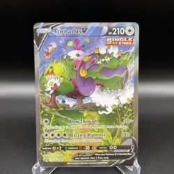 2021 Tornadus V Sword And Shield Chilling Reign 