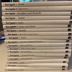 18 Volumes  - Cooking With Bob Appetit