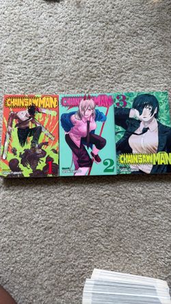 Chainsaw Man Manga 1-3 volumes