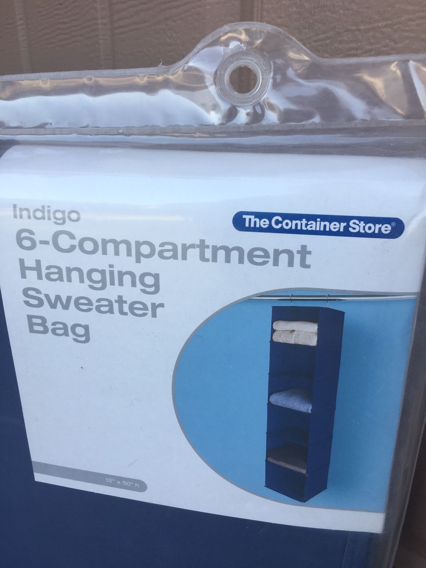 Container Store 6 Compartment Hanging Organizer