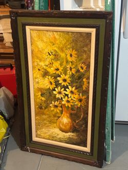 Wooden painting