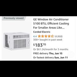 Window Air Conditioner BRAND NEW SEALED