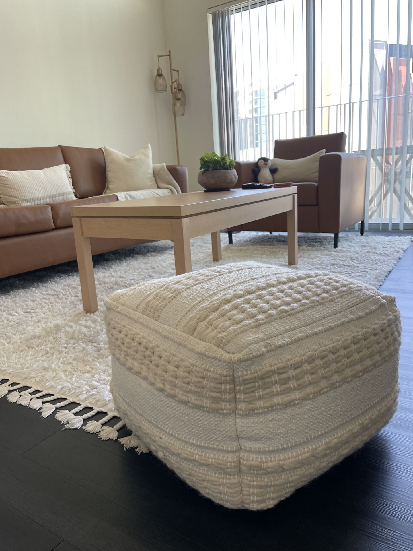Threshold Pouf Ottoman