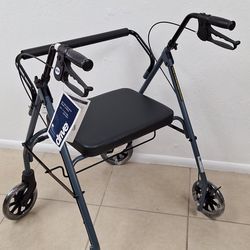 Bariatric Foldable Rollator Walker 