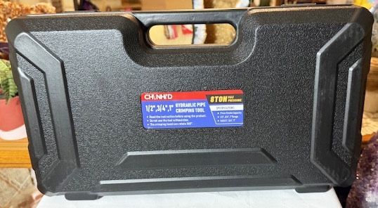 New, CHANHYD Hydraulic Copper Tube Fittings 1/2, 3/4,1" Press Crimping Tool Kit Pex Pipe Crimper Pressing Pliers Stainless PEXPress Sleeves for Copper