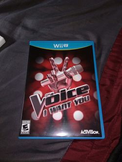 Wii u game The voice
