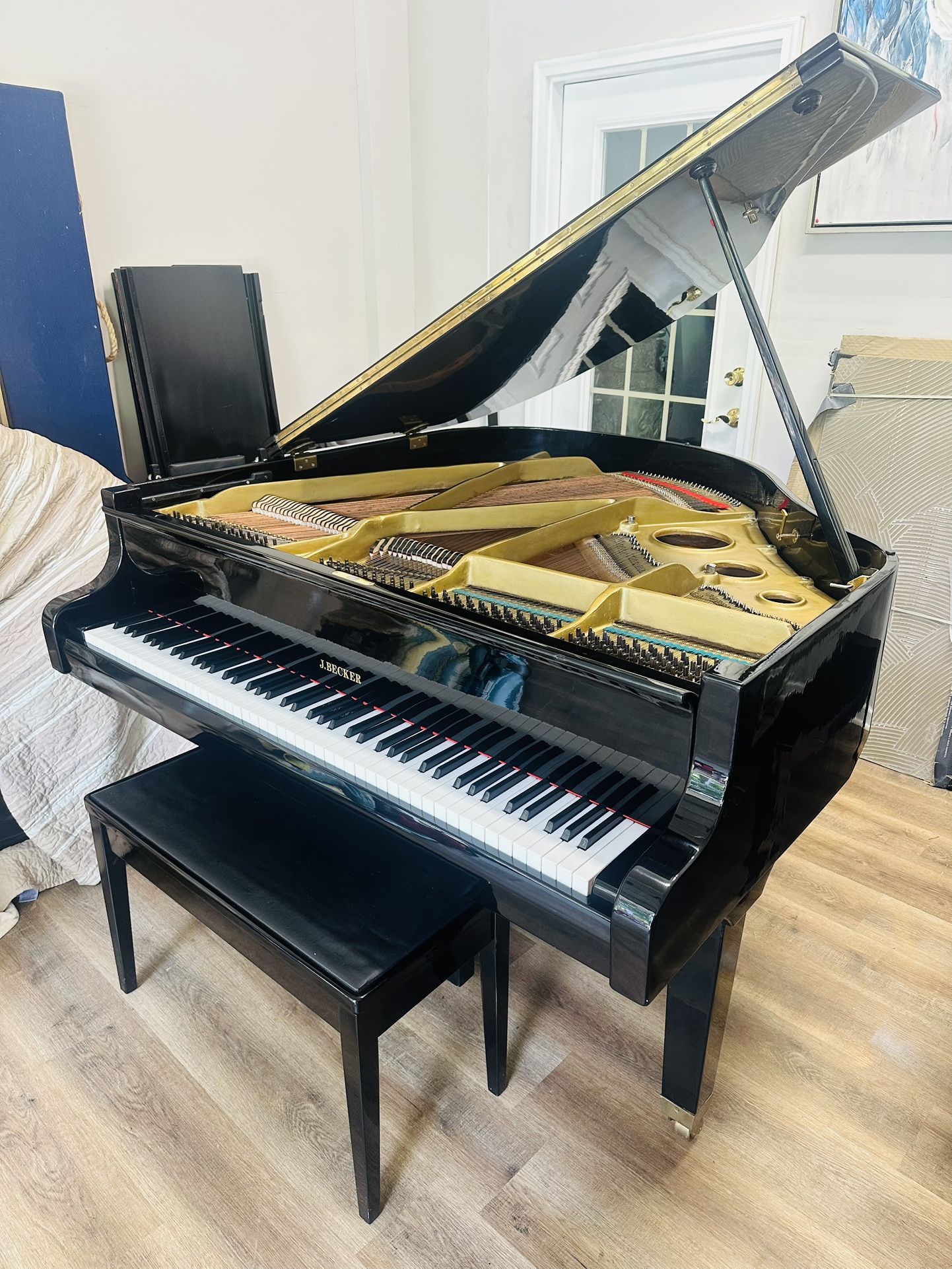 J.becker baby grand Piano