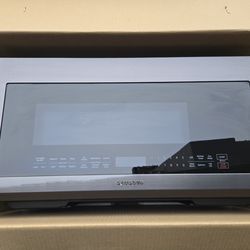 Samsung Smart 2.1 cu. ft. 1000 W Matte Black Steel Over-the-Range Microwave with Auto Connectivity and SmartThings Cooking ME21DG6300MT