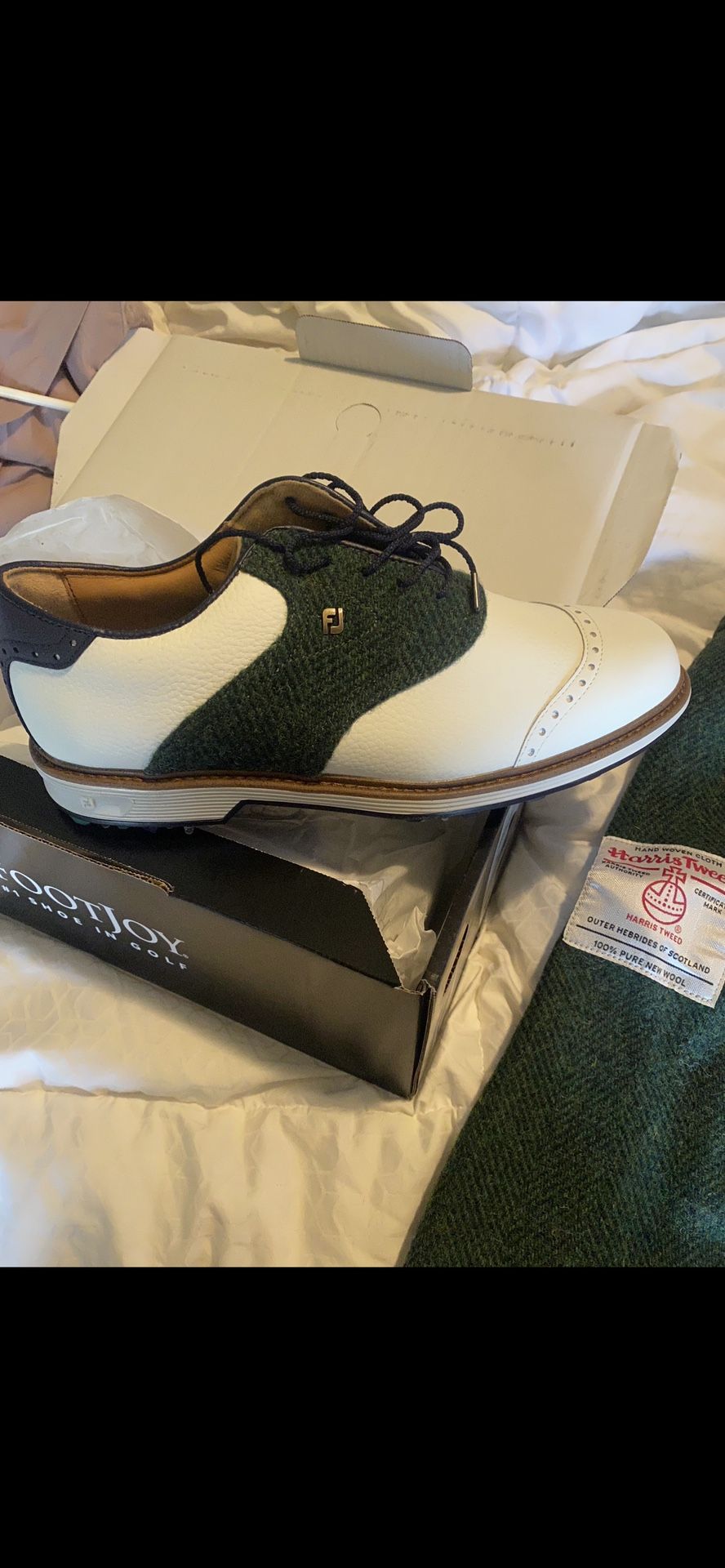 Harris Tweed, Foot Joy , Golf, Shoes