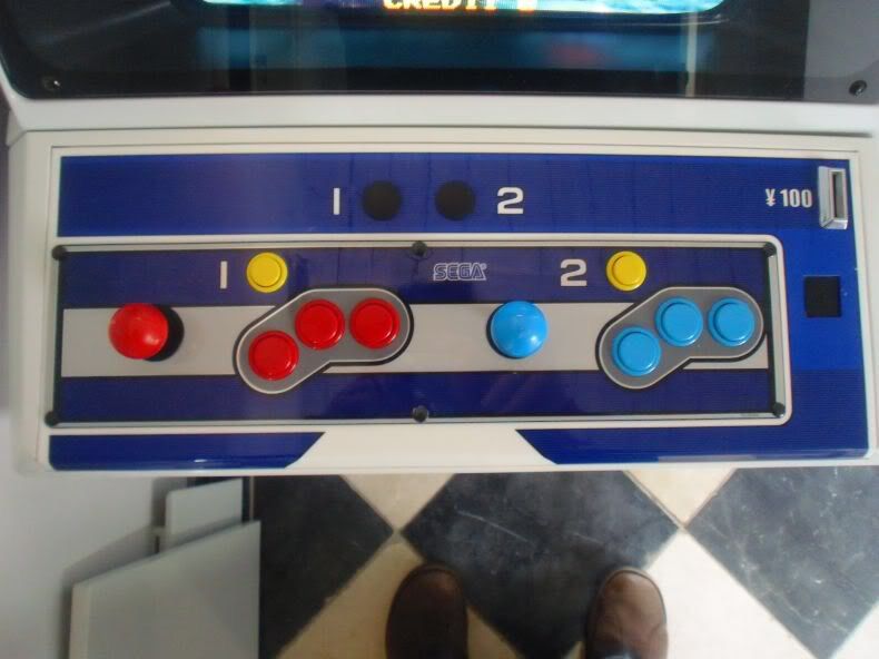 SEGA Aero City Control Panel