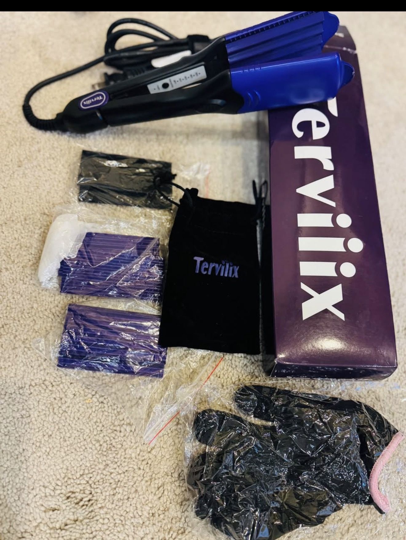 Used! Brand New Tervilix Automatic Hair Curler - Never