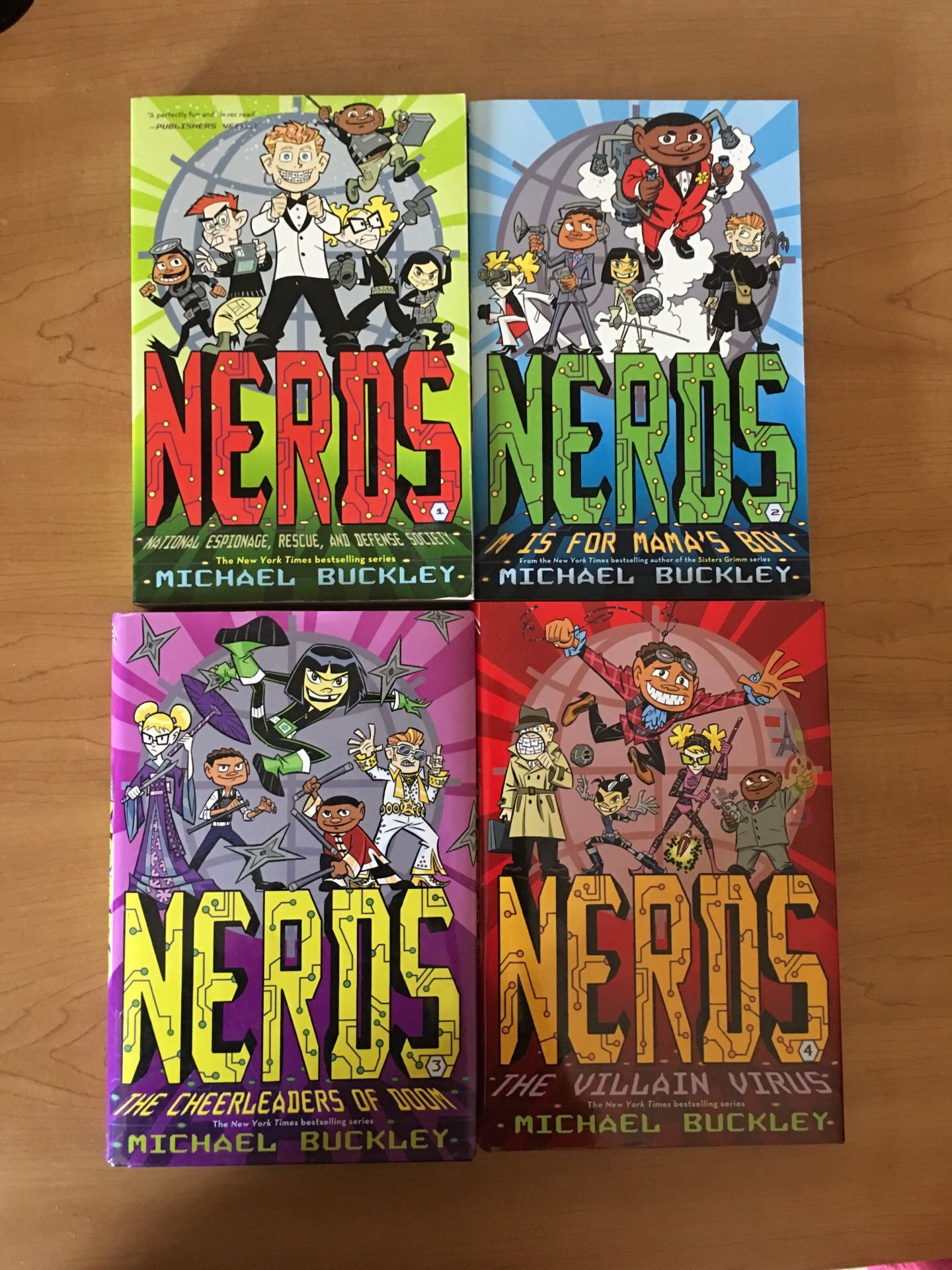 NERDS Book Series (1-4)