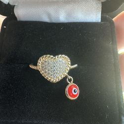 14k Gold Heart Ring
