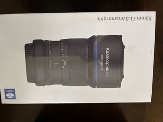 HEAVILY  DISCOUNTED SIRUI 50MM F1.8 L MOUNT ANAMORPHIC LENS FOR MICRO FOUR THIRDS APC MOUNT