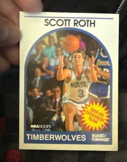 Scott Roth 1989 basketball card