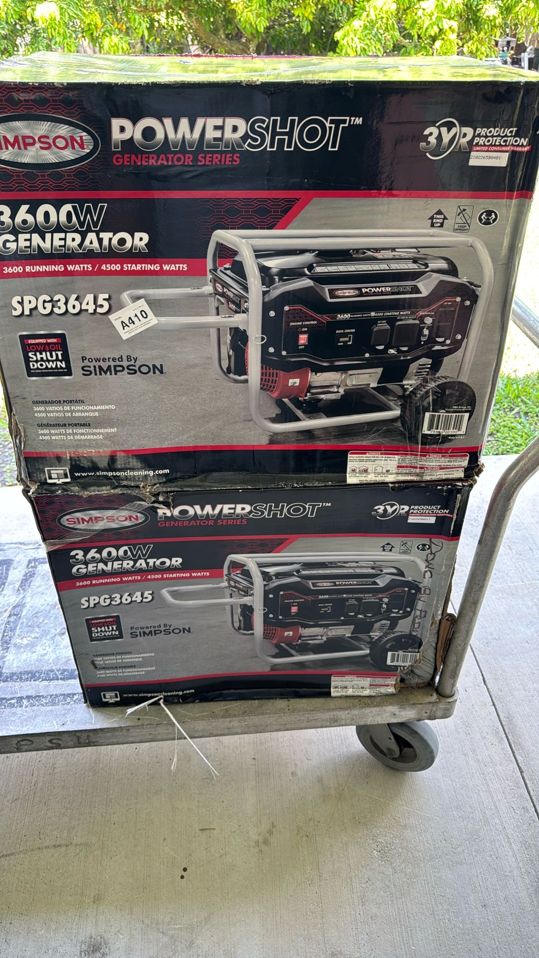 Simpson Portable Generator