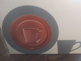 New 16 piece dinner set