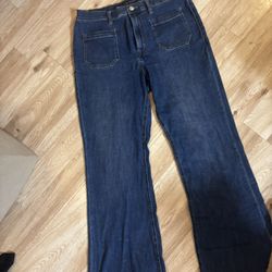 Aeropostale 70S Style, High-Rise, Flares Jeans 14