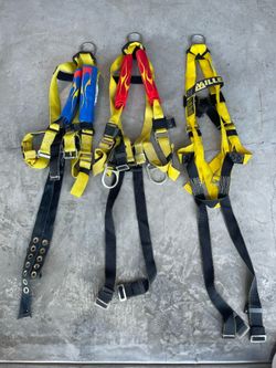 WERNER SAFETY HARNESSES AND SAFETY GEAR LOT