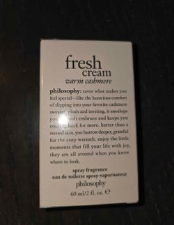 Philosophy fresh cream warm cashmere perfume