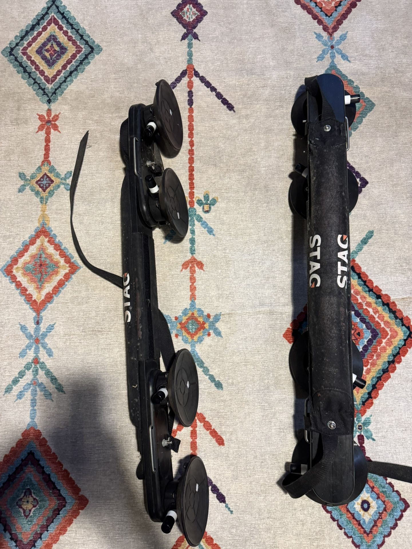 Stag roof rack With Surfboard Attachment