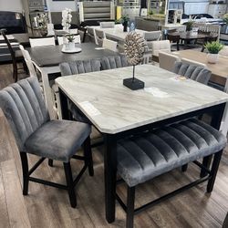 6-piece Counter Height Set On Special! 